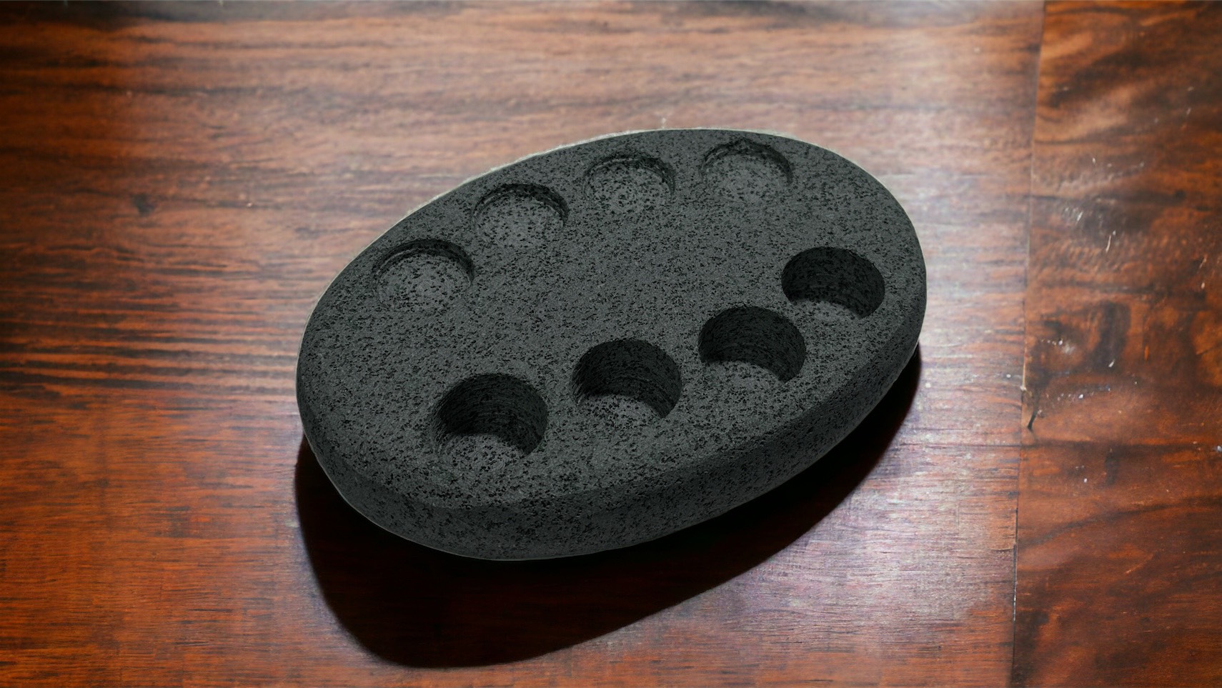 Khay đá đựng khăn nén cao cấp